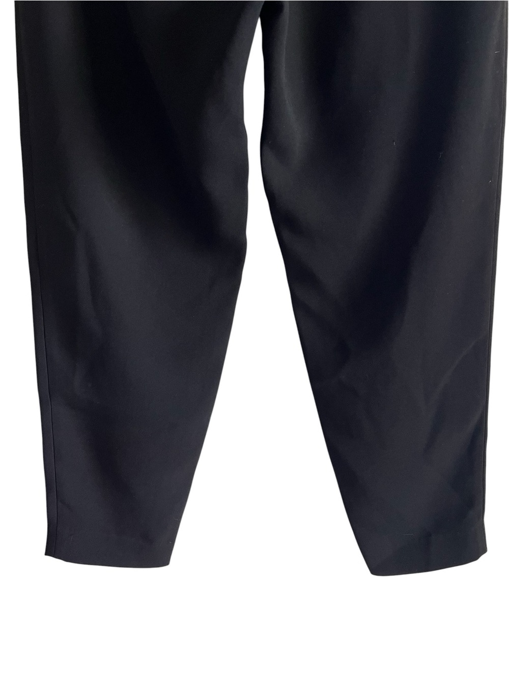 Nili Lotan black pleated elastic waist cropped pants XS excellent condition - Picture 7 of 9